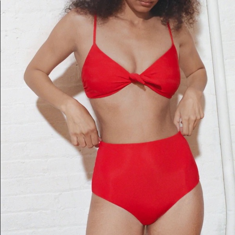 NWOT Mara Hoffman Carla Bikini Top